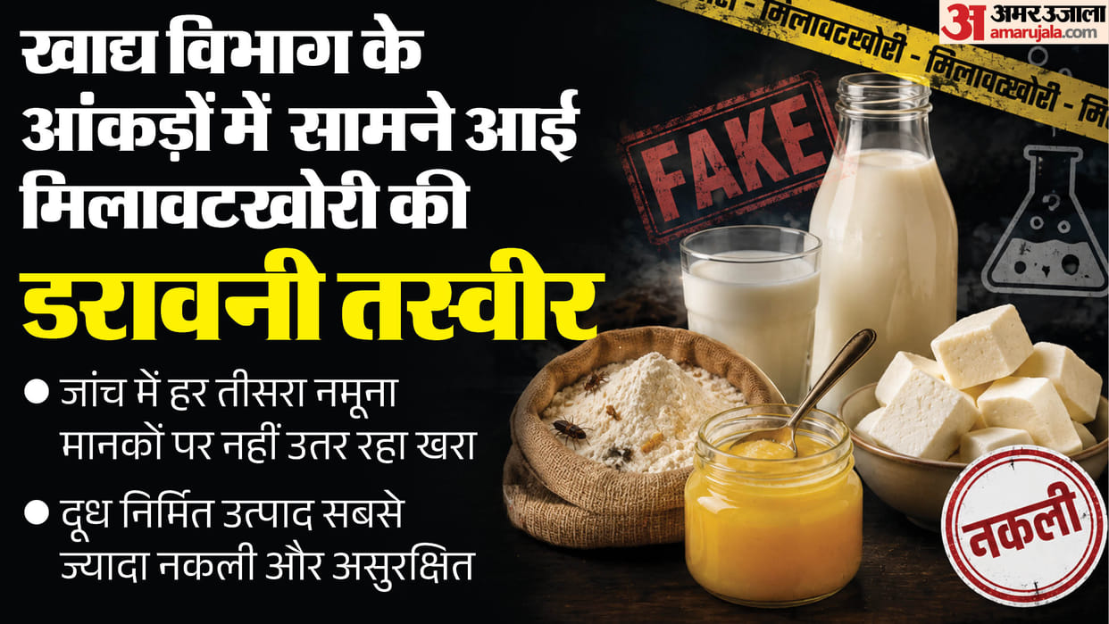 Worms in Flour Adulterated Milk Fake Ghee and Paneer 497 Samples Fail