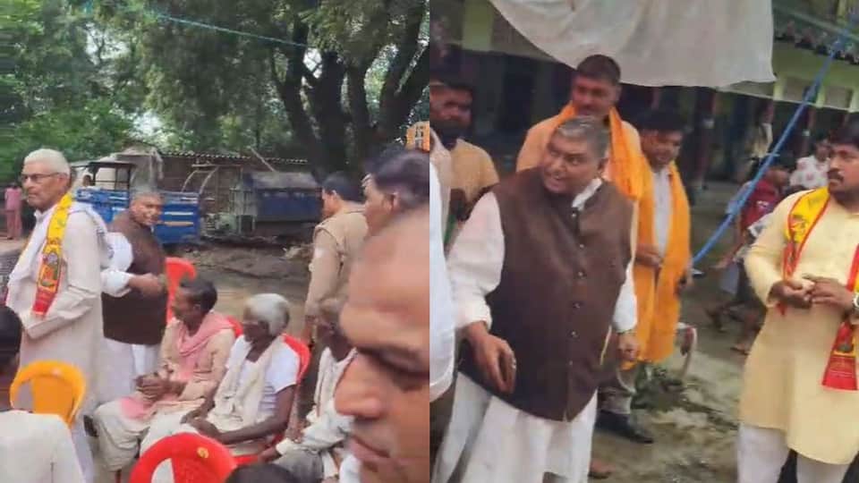 BJP MLA Chhotelal Verma furious over being denied chance to speak on stage  video goes viral
