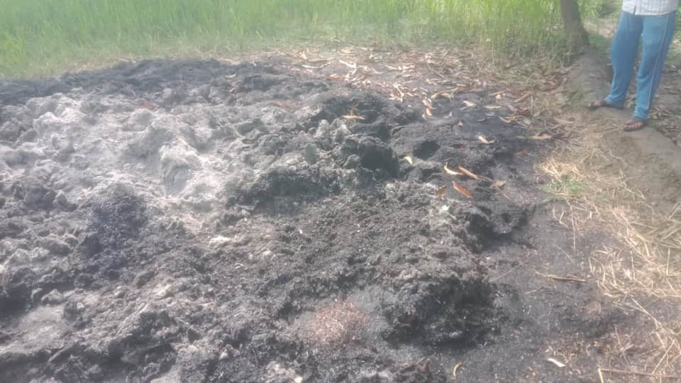 Son-in-law murders mother-in-law, burns body in straw in Pilibhit