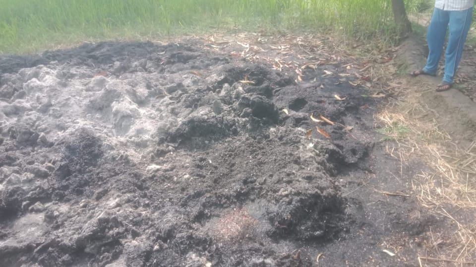 Son-in-law murders mother-in-law, burns body in straw in Pilibhit