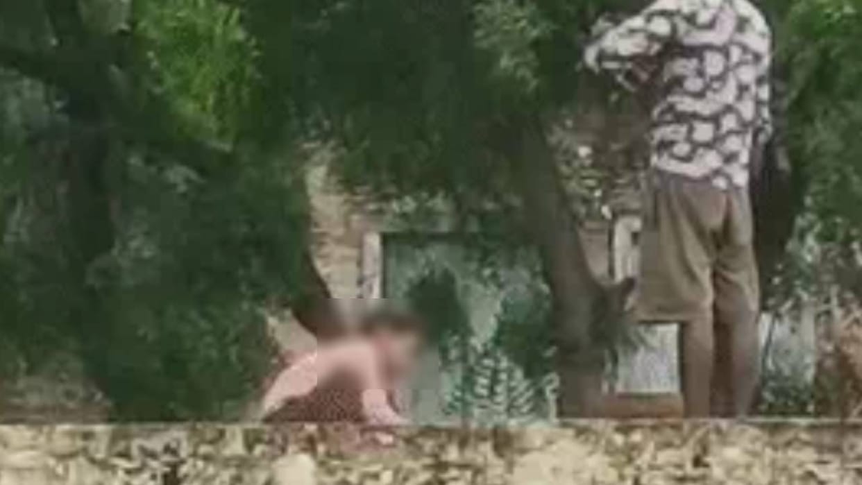 UP: Children made to clean school roof in Lucknow; headmaster and teacher suspended; action taken after video