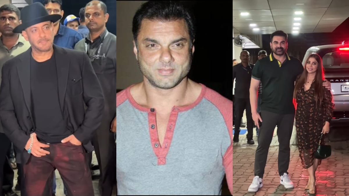 Sohail Khan Party: सोहेल खान ने रखी 'अलायंस' की सक्सेस पार्टी; भाईजान सलमान ने जमाया रंग; ये सेलेब्स भी पहुंचे