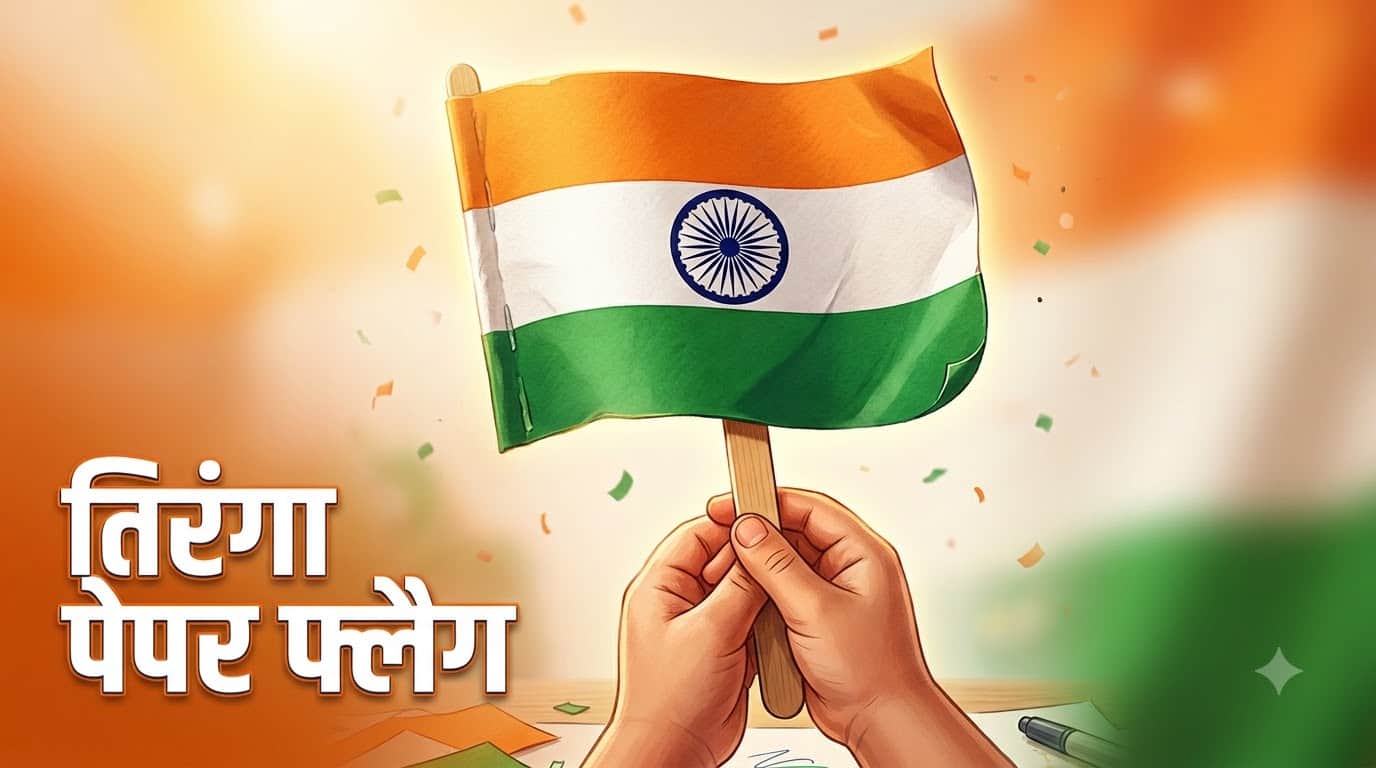 Independence Day DIY Craft Ideas For Kids 15 August Tricolor School Craft