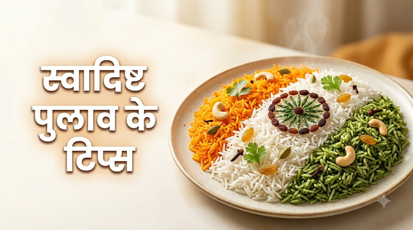 तिरंगा पुलाव कैसे बनाएं