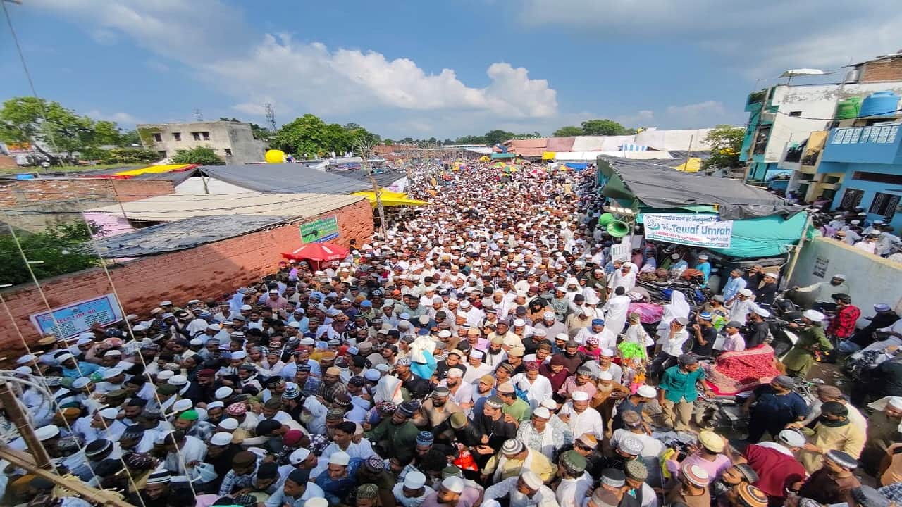 Ala Hazrat Urs concludes with the Kul ritual a sea of devotees seen on the roads of Bareilly