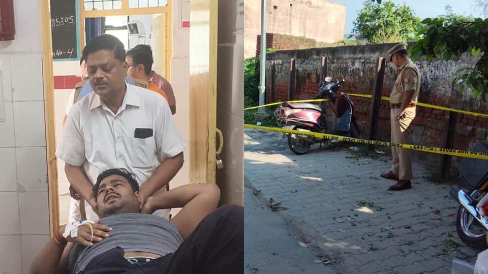 Sambhal: Dispute over a financial transaction; grocer shot near the court; bike-borne attackers fled