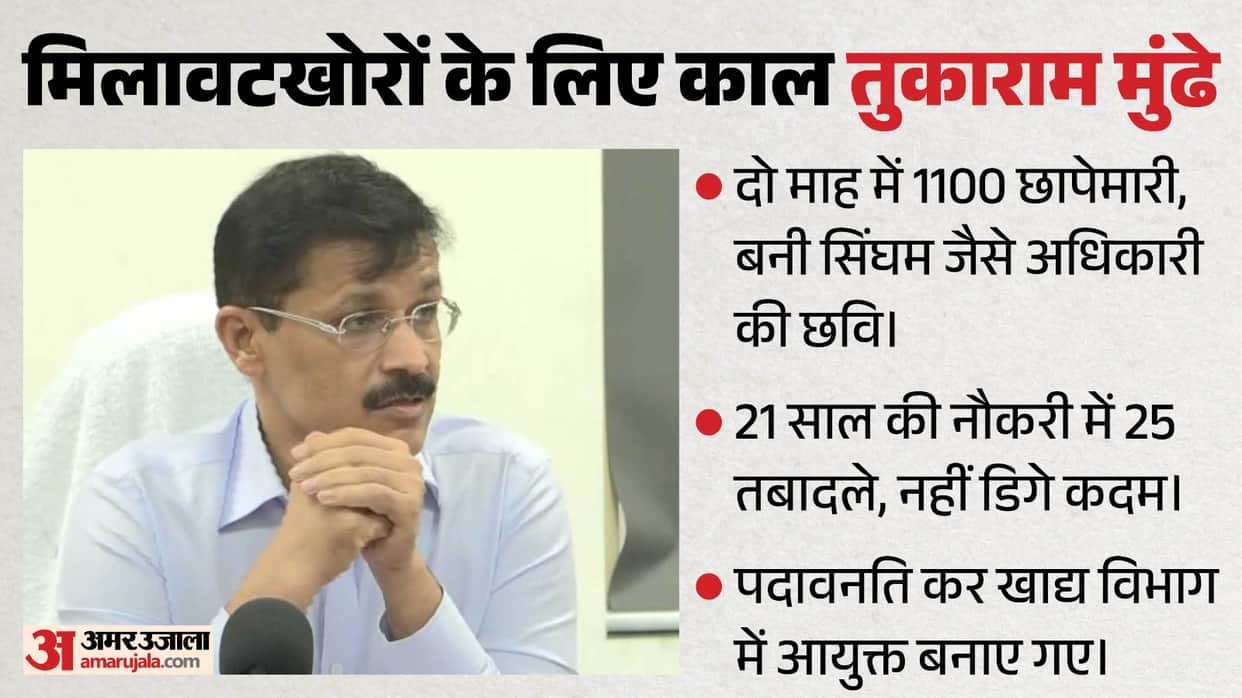 nightmare for adulterators Singham like Tukaram Mundhe FDA in Maharashtra  25 transfers in 21-year career