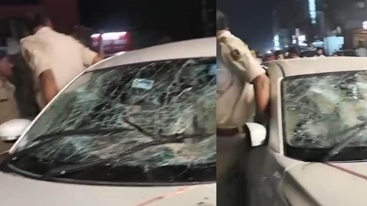 Bihar News: Speeding car rams into multiple vehicles; enraged mob beats up two youths, including the driver.