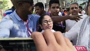 Former West Bengal Chief Minister Mamata Banerjee says My vehicle was hit with very large stones
