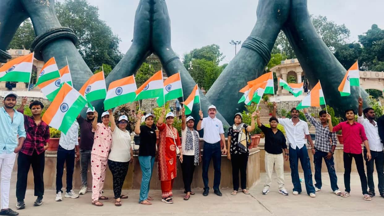 Har Ghar Tiranga Har Ghat Tiranga Launched from Kashi Namo Ghat conveying message of cleanliness