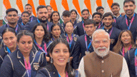 PM Modi meets Commonwealth Games athletes See photos and videos