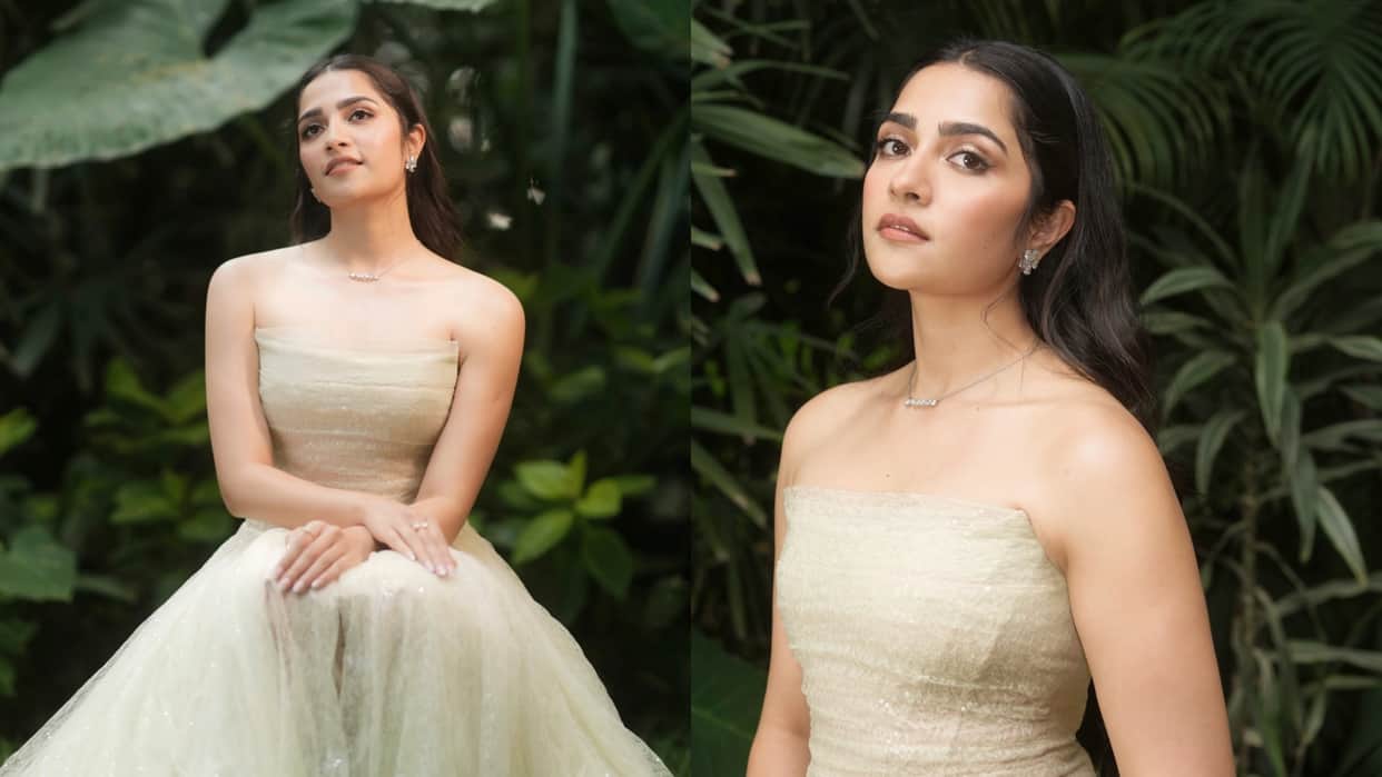 Rukmini Vasanth shared photos in off shoulder dress after Toxic trailer release