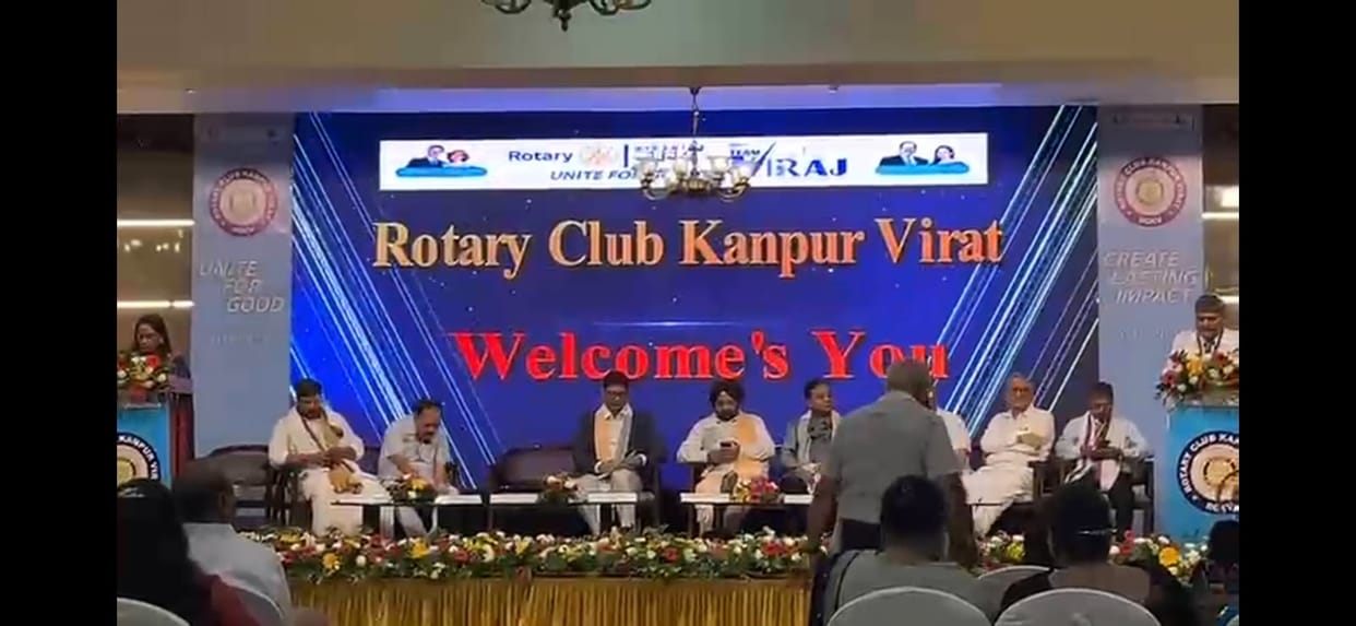 Rotary Club Virat Installation Ceremony Held at The Sports Hub, Gopal Shukla Takes Charge as President
