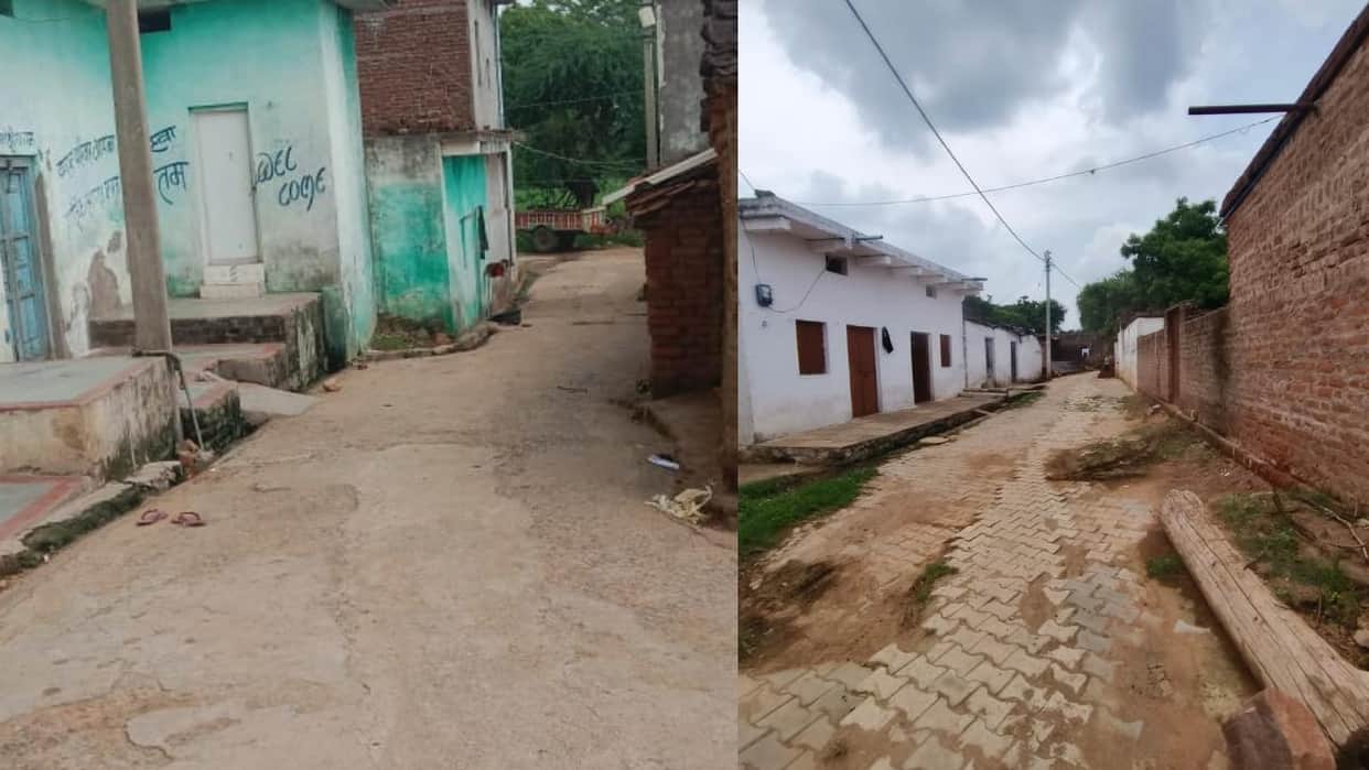 Jhansi: Silence prevailed across the three villages, and residents appeared terrified