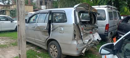 Urai: Truck Rams Innova Carrying Mahakal Devotees, Youth Dies; Two Seriously Injured