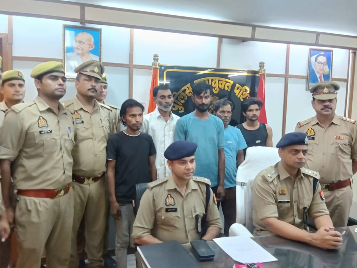 Bilhaur-Police-Inter-District-Theft-Gang-Five-Arrested