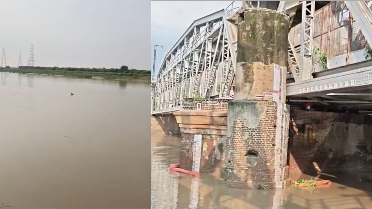 After rising water level of Yamuna in Delhi now started to recede recorded at 203.21 meters