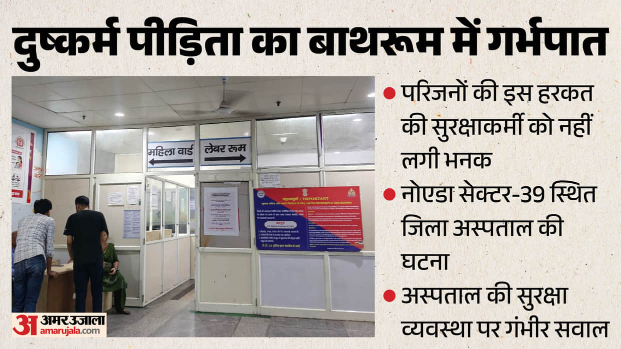 misdeed victim undergoes abortion in hospital; foetus thrown in the trash