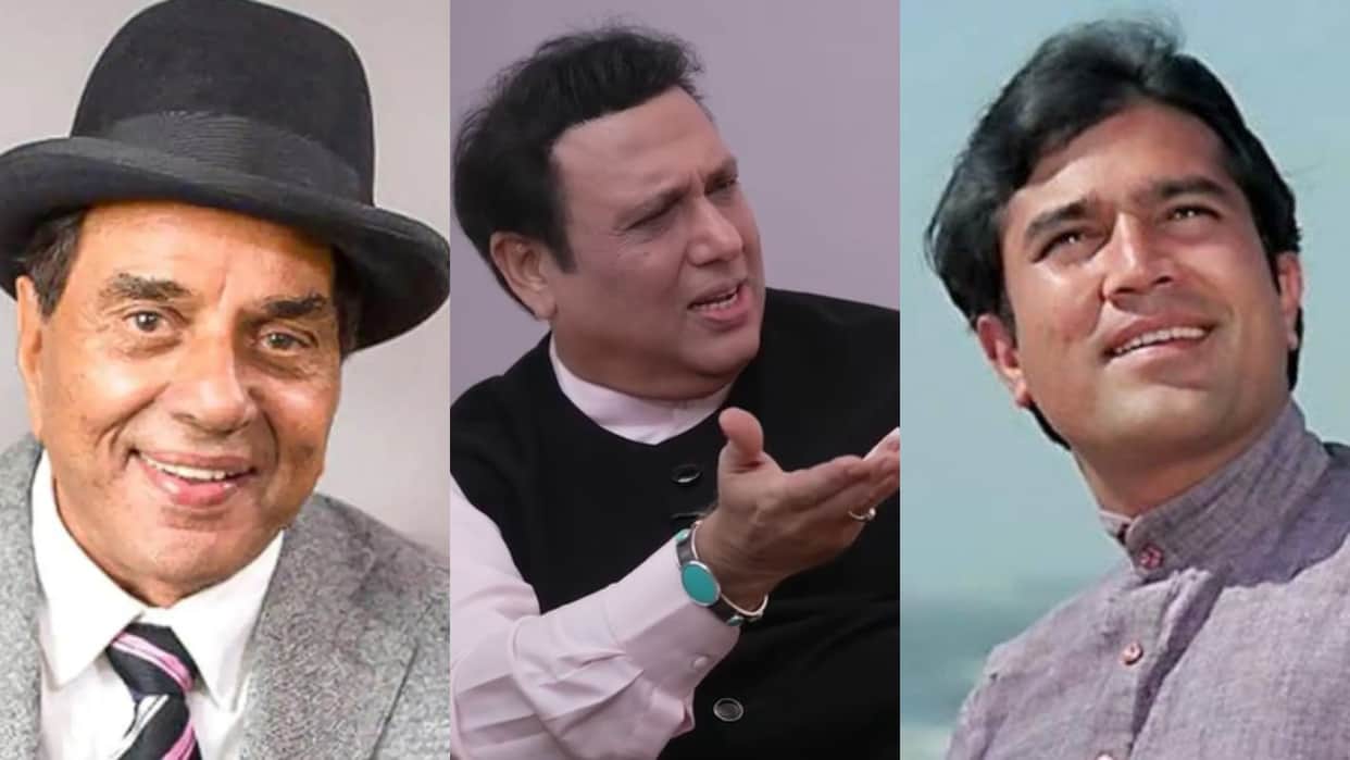 Govinda Recalls Rajesh Khanna Dharmendra never worked on image making says their work created their image