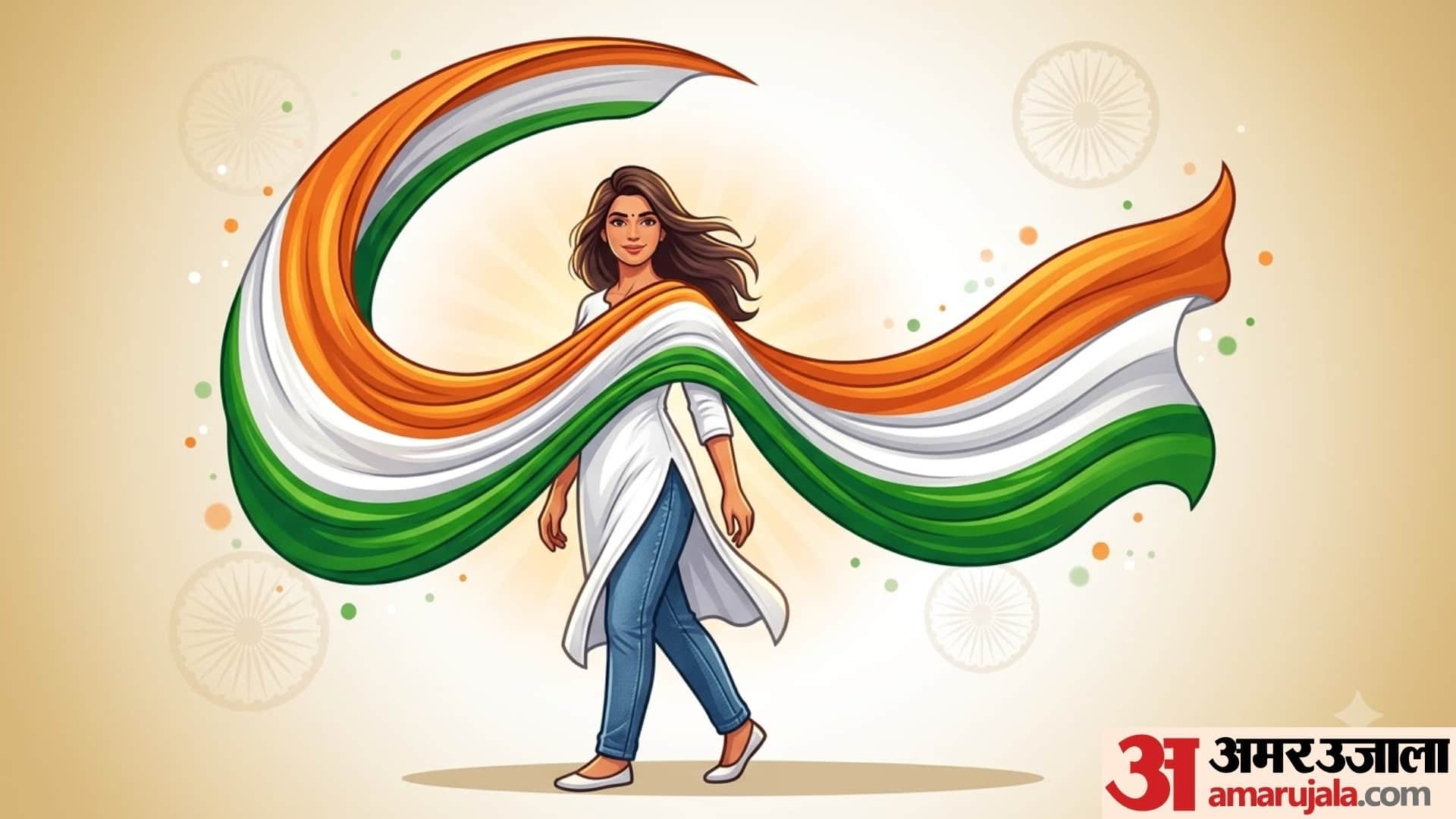 trendy tri colour outfits for college students on independence day