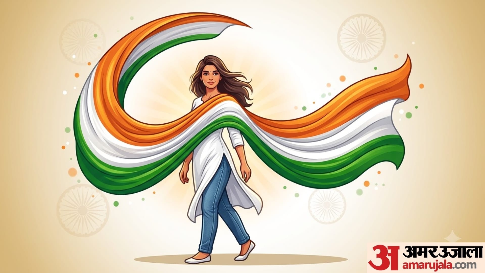 trendy tri colour outfits for college students on independence day