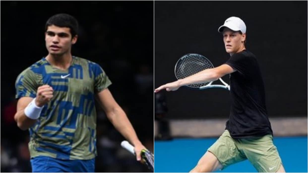 Jannik Sinner Withdraws From Cincinnati Open Due to Knee Injury, Carlos Alcaraz Also Out