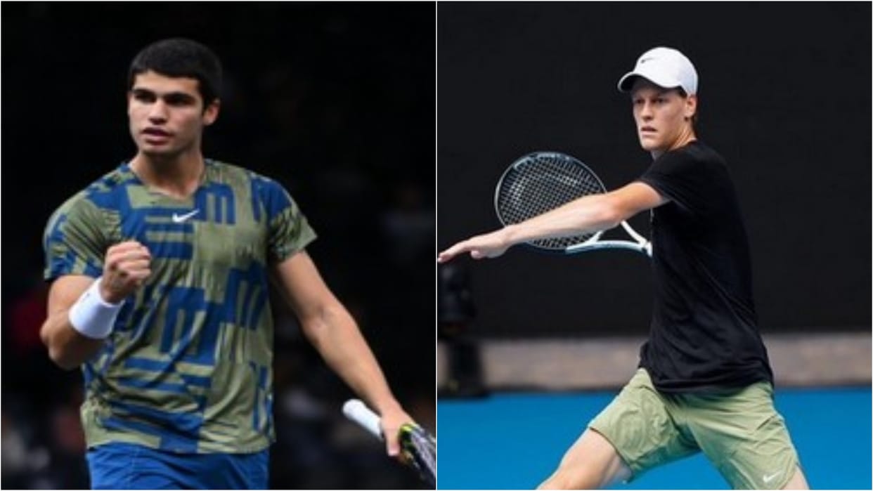 Cincinnati Open:घुटने की चोट के कारण यानिक सिनर टूर्नामेंट से बाहर, अल्काराज भी नहीं खेलेंगे – Jannik Sinner Withdraws From Cincinnati Open Due To Knee Injury, Carlos Alcaraz Also Out