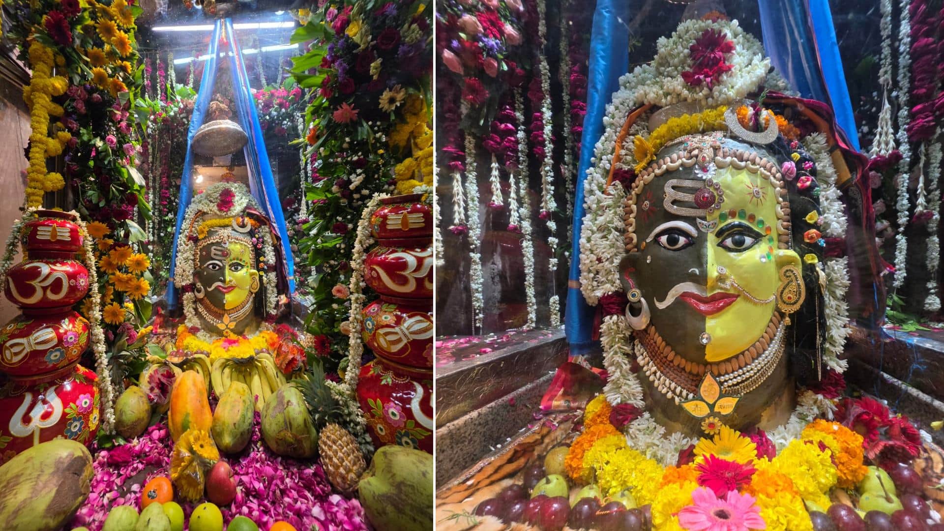Omkareshwar: The palanquin of Omkareshwar-Mamleshwar was taken out amidst cheers