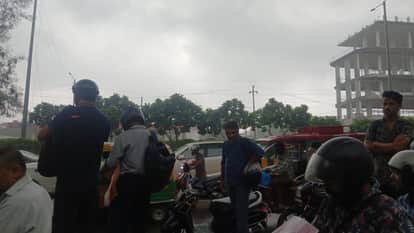 Relief from heat in Delhi-NCR areas due to heavy rainfall