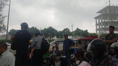 Relief from heat in Delhi-NCR areas due to heavy rainfall
