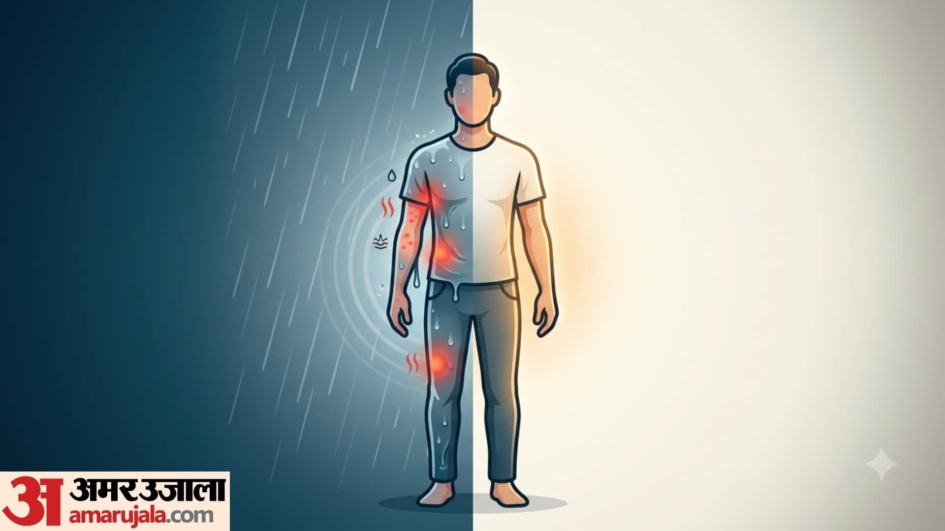 cause of skin infection in monsoon season in hindi