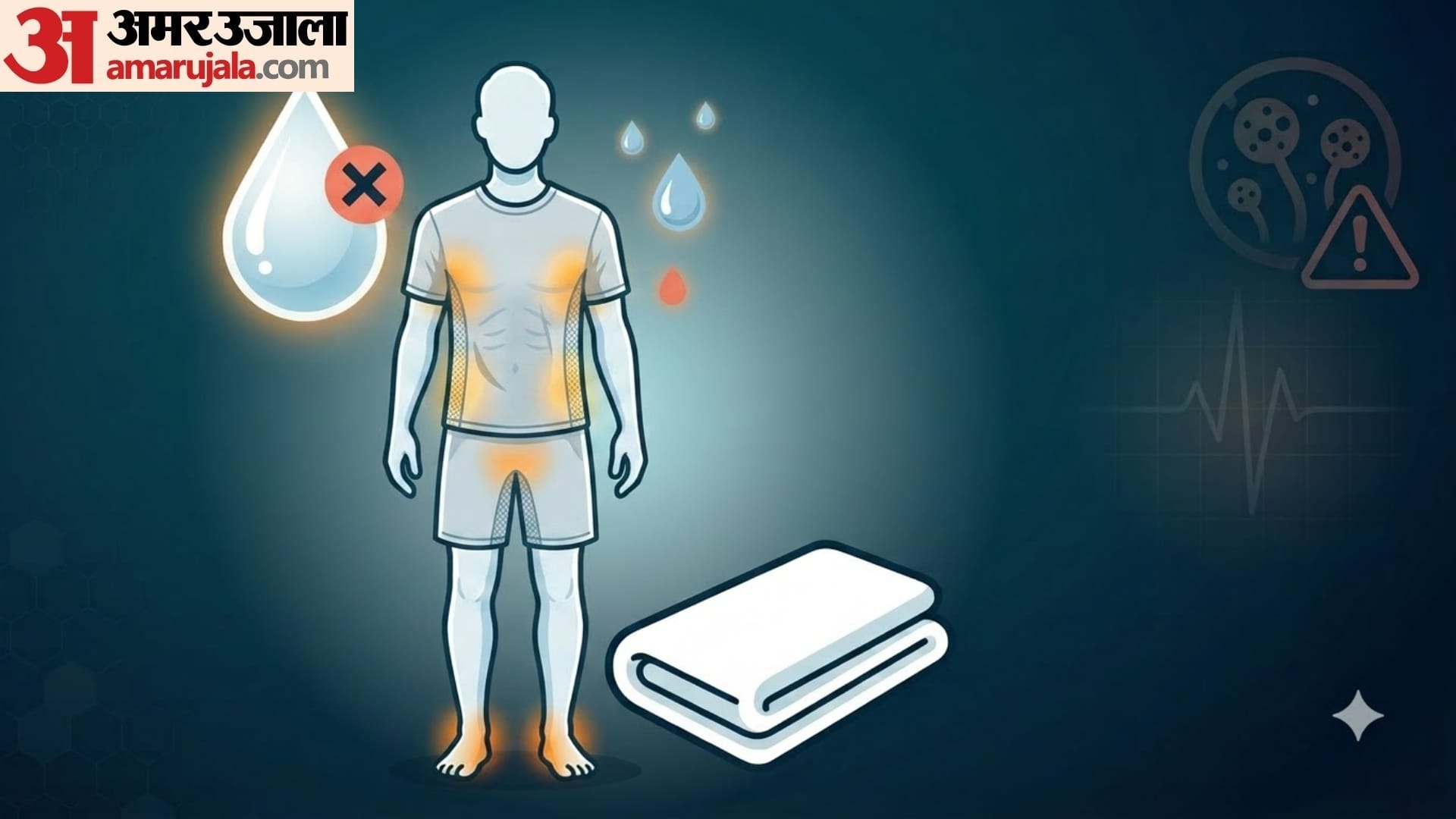 cause of skin infection in monsoon season in hindi