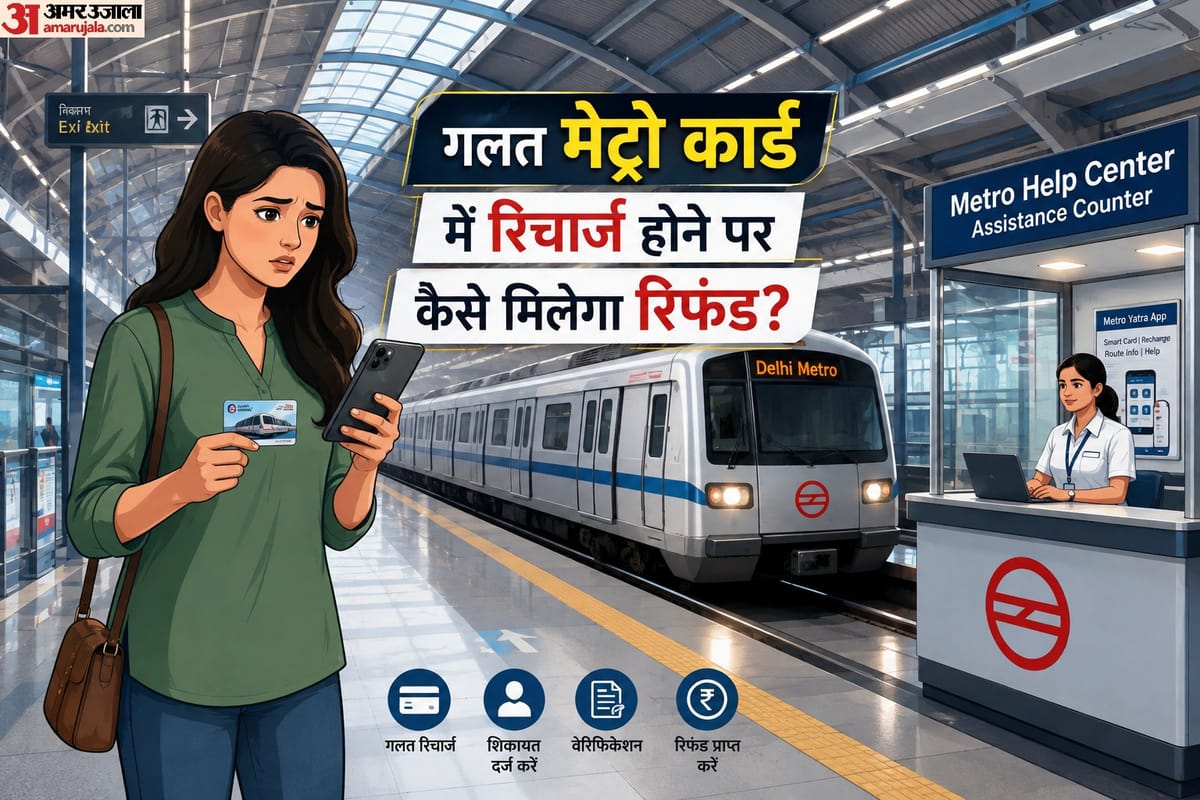 Metro Card: गलती से दूसरे के मेट्रो कार्ड में हो गया रिचार्ज? ऐसे पाएं अपना पैसा वापस