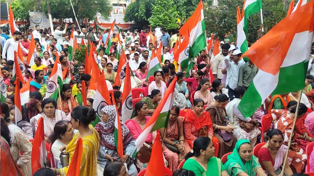 CM Yogi will launch the 'Har Ghar Tiranga' campaign shortly.