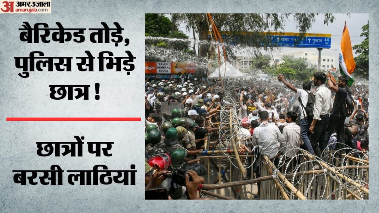 jharkhand student assembly march clash jpsc- jssc protest