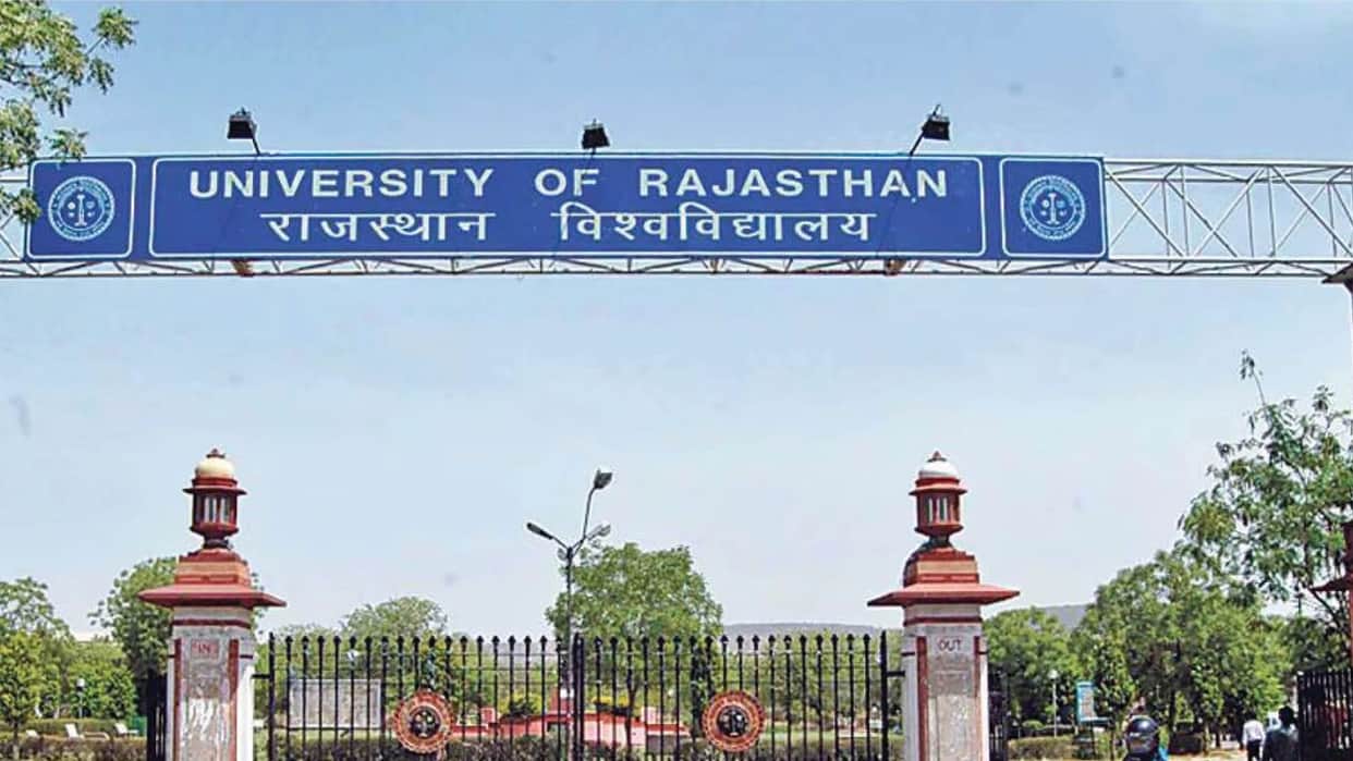 RU Student Union Election Protests Turn Violent Police Lathicharge Bhumi Samadhi Protesters Detain Lakshyaraj