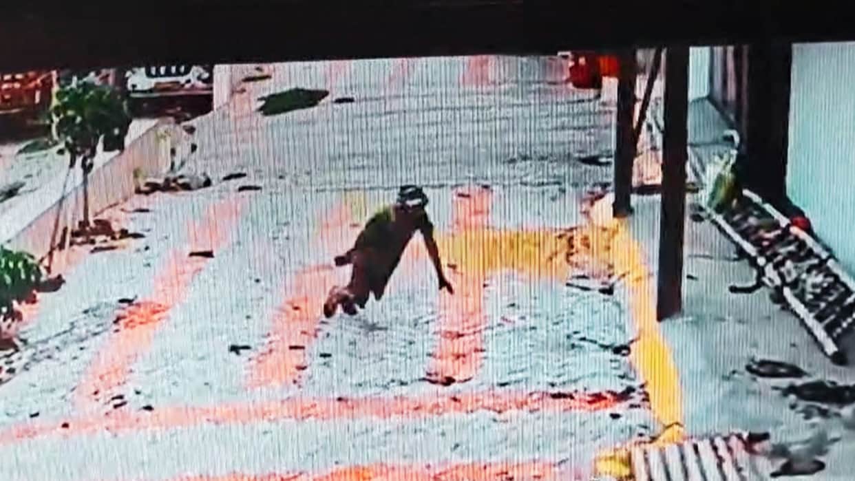 Death strikes Employee collapses on road after 12-hour shift CCTV probe demanded suspicions raised