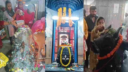 सावन सोमवार पर शिव मंदिरों में भीड़