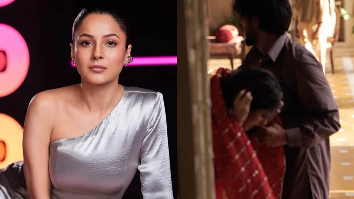 Shehnaaz Gill Nose Ring Slipped Into Her Mouth During Movie Ishqnama Shot Actress Share Video
