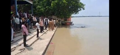 Kanpur-Bhairav-Ghat-Drowned-Youth-Body-Found-Sidh­nath-Ghat