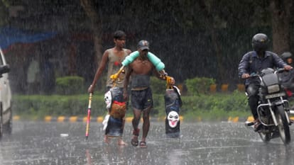 Relief from heat in Delhi-NCR areas due to heavy rainfall