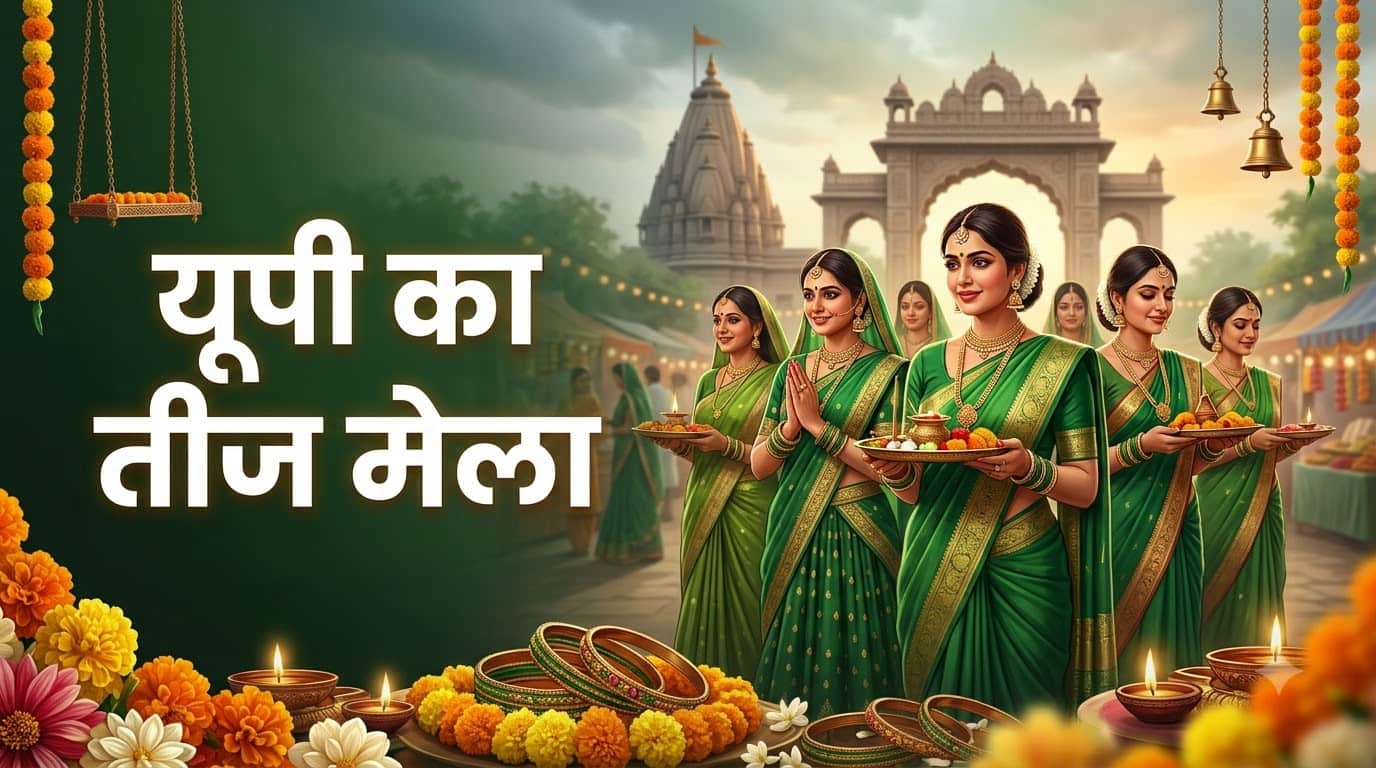 Hariyali Teej Mela 2026 Near Famous Temples Mela India