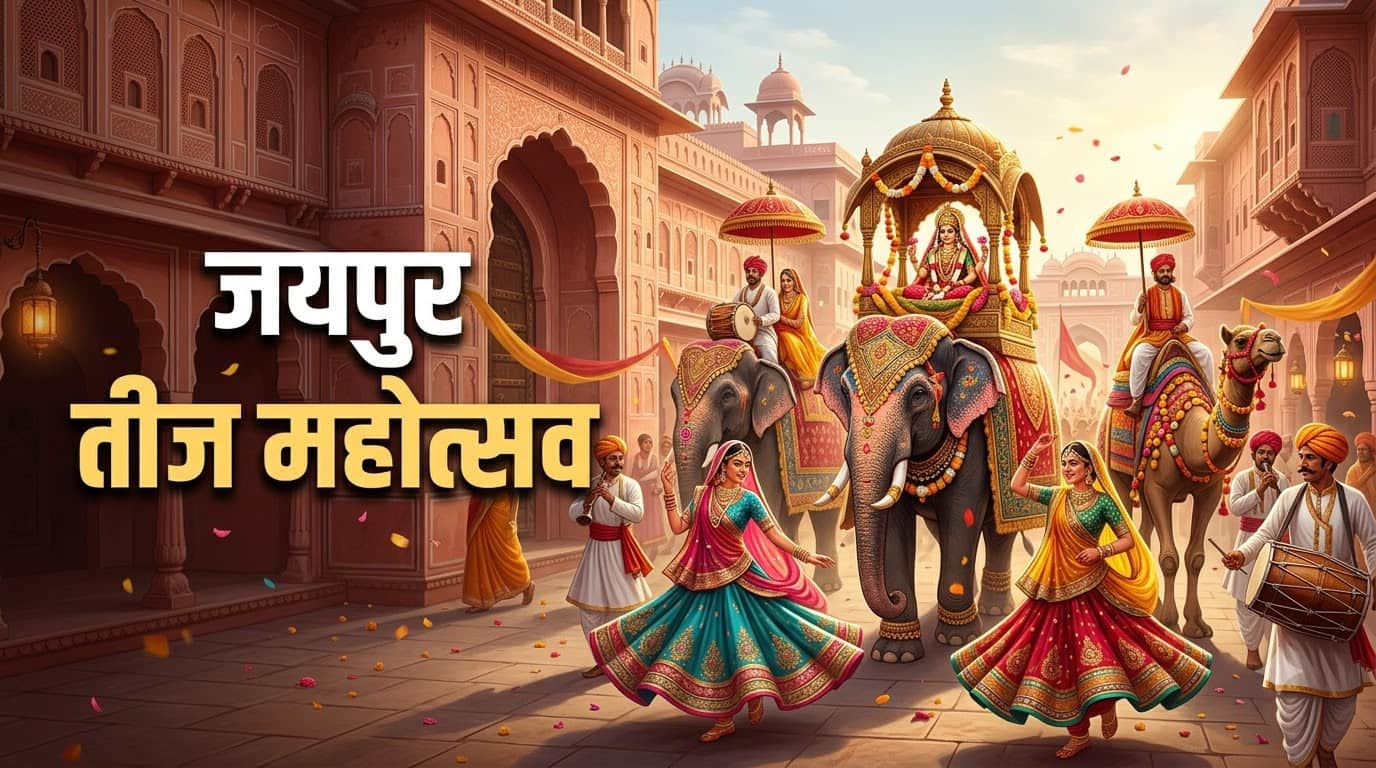 Hariyali Teej Mela 2026 Near Famous Temples Mela India