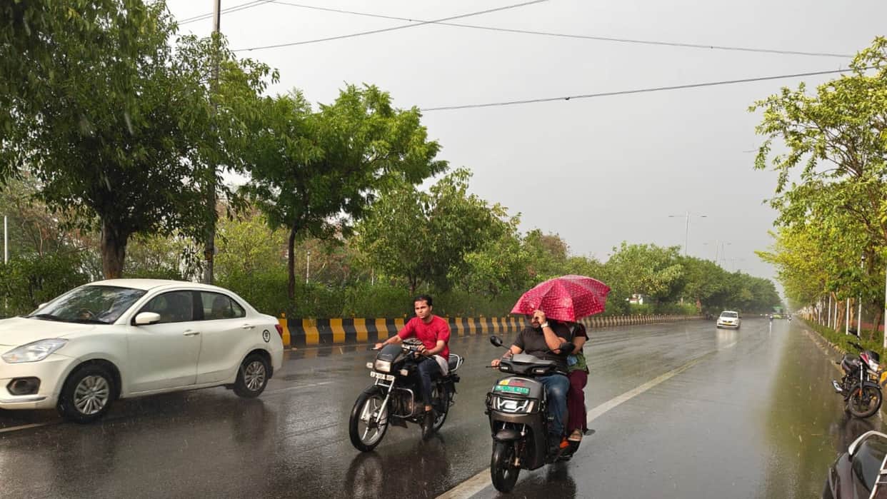 Delhi's weather to remain changeable for six days.