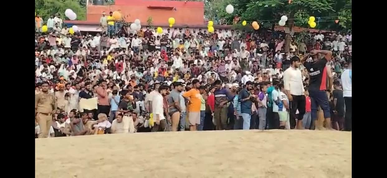 Kanpur: Dispute Over Wrestler Challenge Halts Nawabganj Dangal for Half an Hour