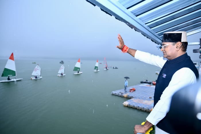 MP News: Raja Bhoj National Sailing Championship begins in Bhopal, sailors from 12 states participate