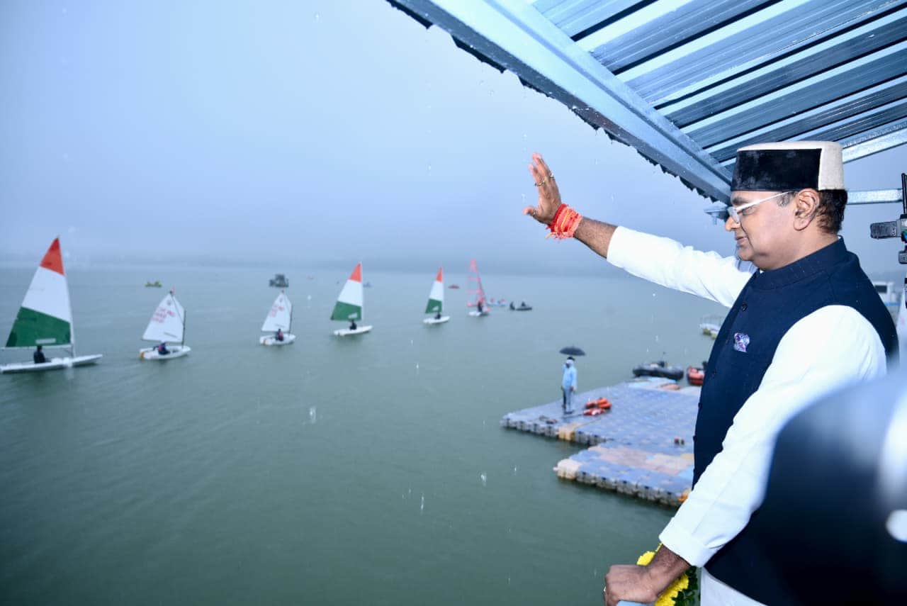 MP News: Raja Bhoj National Sailing Championship begins in Bhopal, sailors from 12 states participate