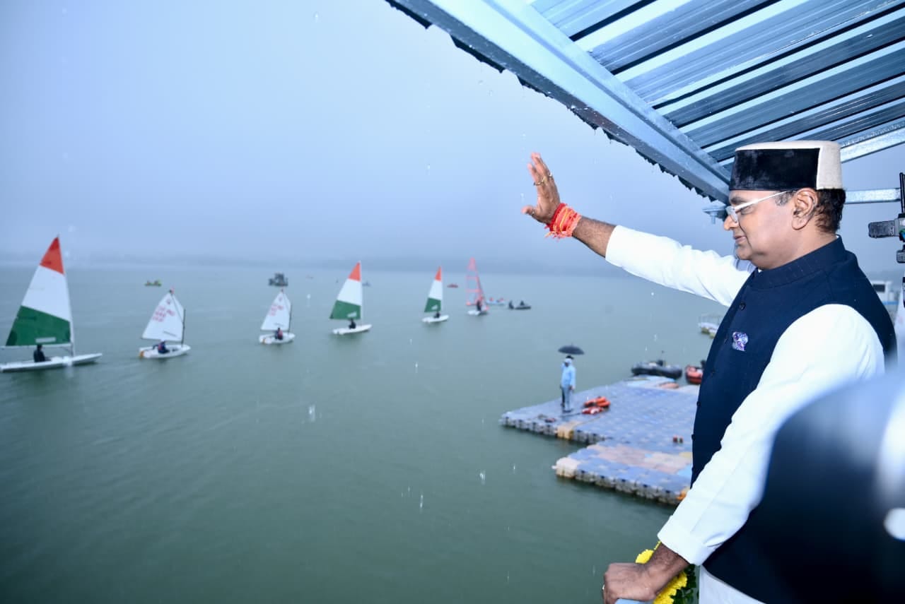 MP News: Raja Bhoj National Sailing Championship begins in Bhopal, sailors from 12 states participate