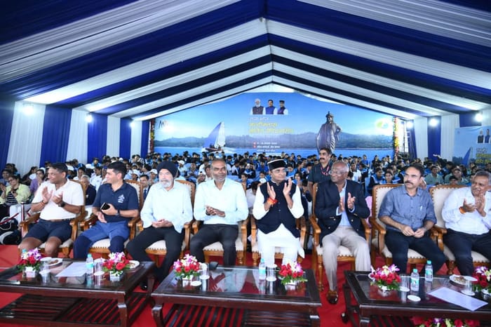 MP News: Raja Bhoj National Sailing Championship begins in Bhopal, sailors from 12 states participate