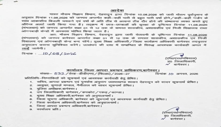 छुट्टी का फर्जी पत्र।